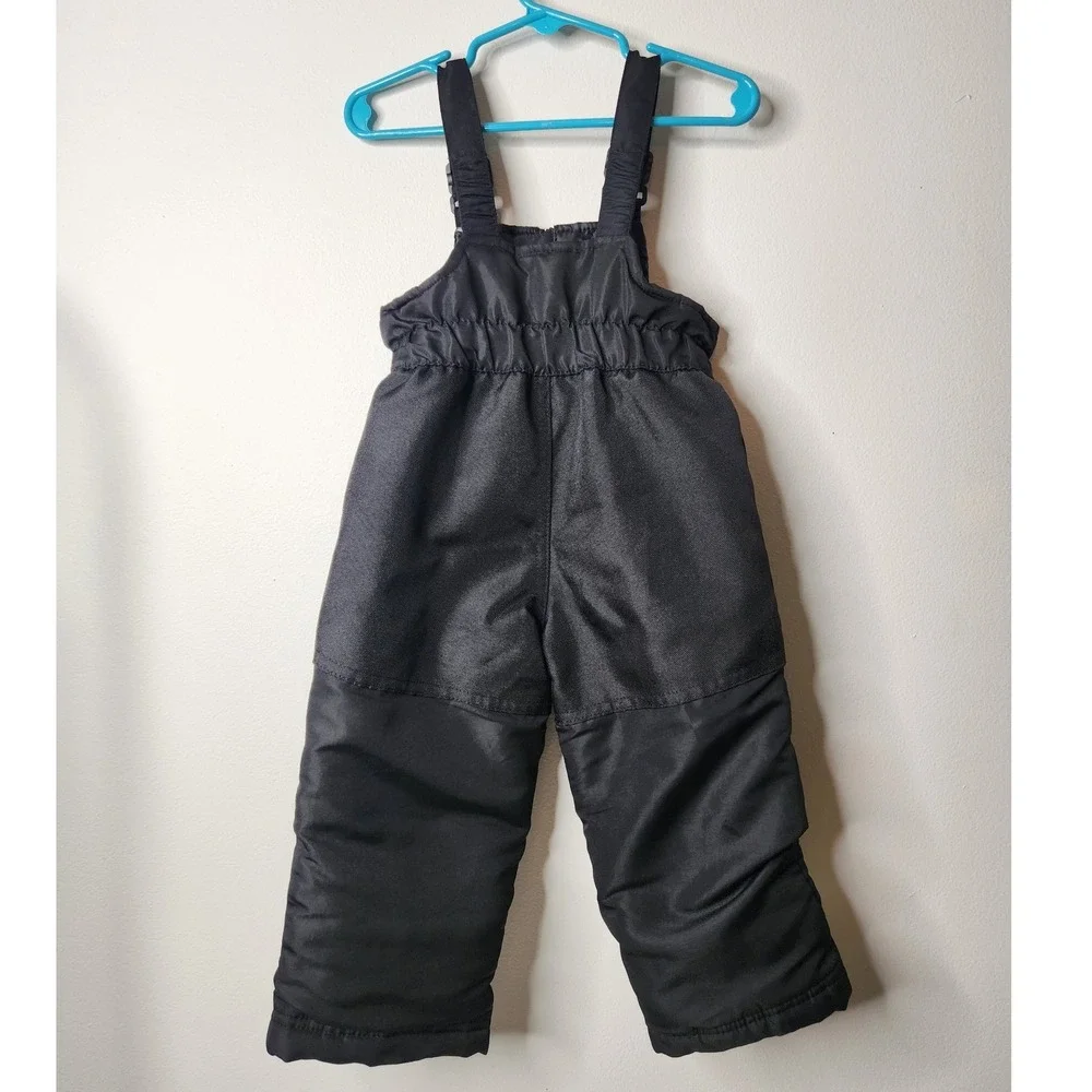 Falls Creek Kids Black Insulated Snow Bib Overalls‎ 18M